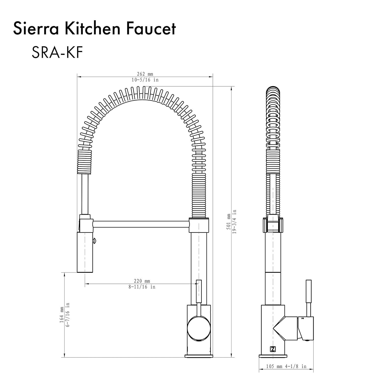 ZLINE Autograph Edition Sierra Kitchen Faucet