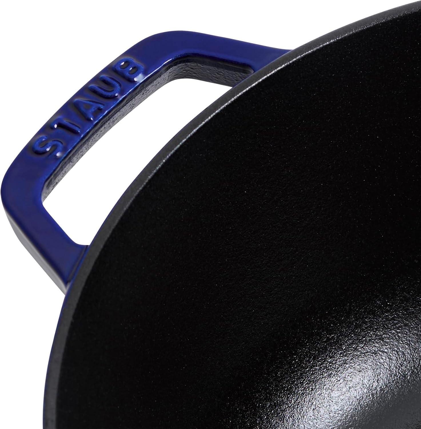 Staub ® Dark Blue Cast Iron 5-Qt. Essential French Oven