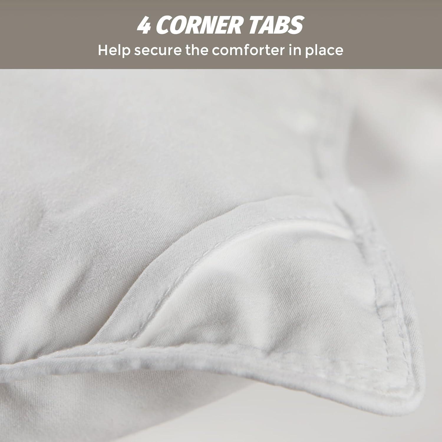 Peace Nest 600 Fill Power Goose Down and Feather All Season Comforter Duvet Insert