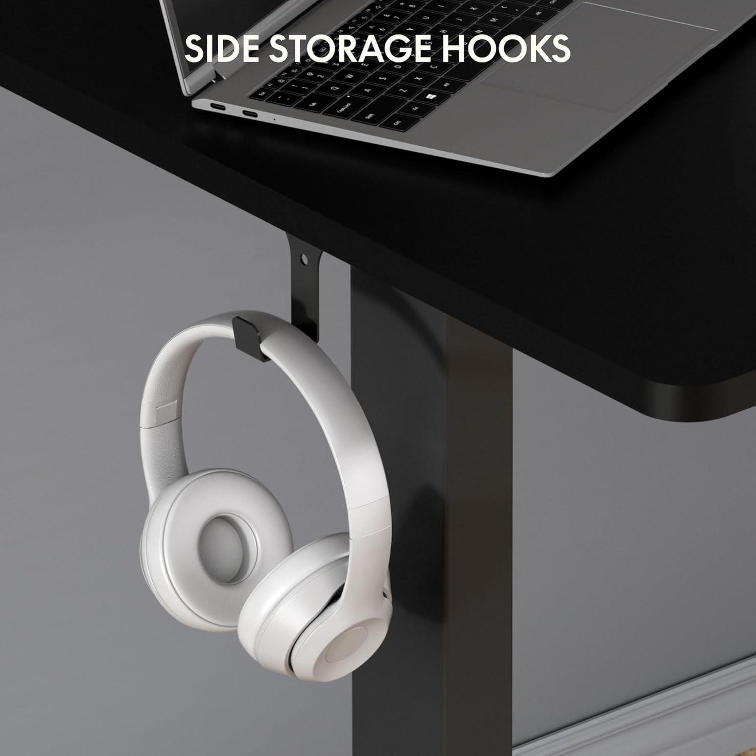 FLEXISPOT Standing Desk Adjustable Height with Whole Piece Desk Board 43 x 24