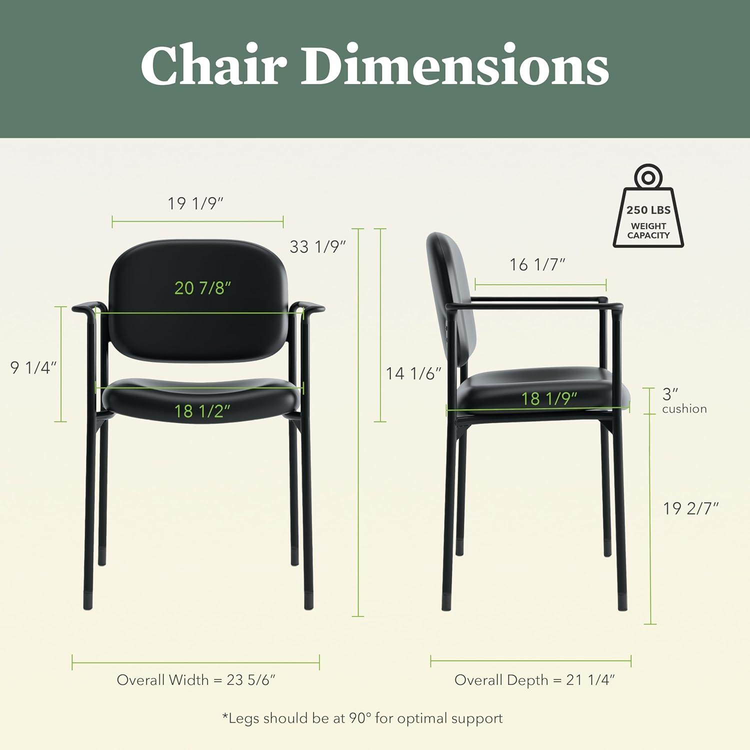 Executive Mid-Back Stackable Chair