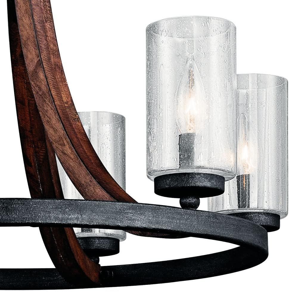 Kichler Lighting Grand Bank 6 - Light Chandelier in  Auburn Stained