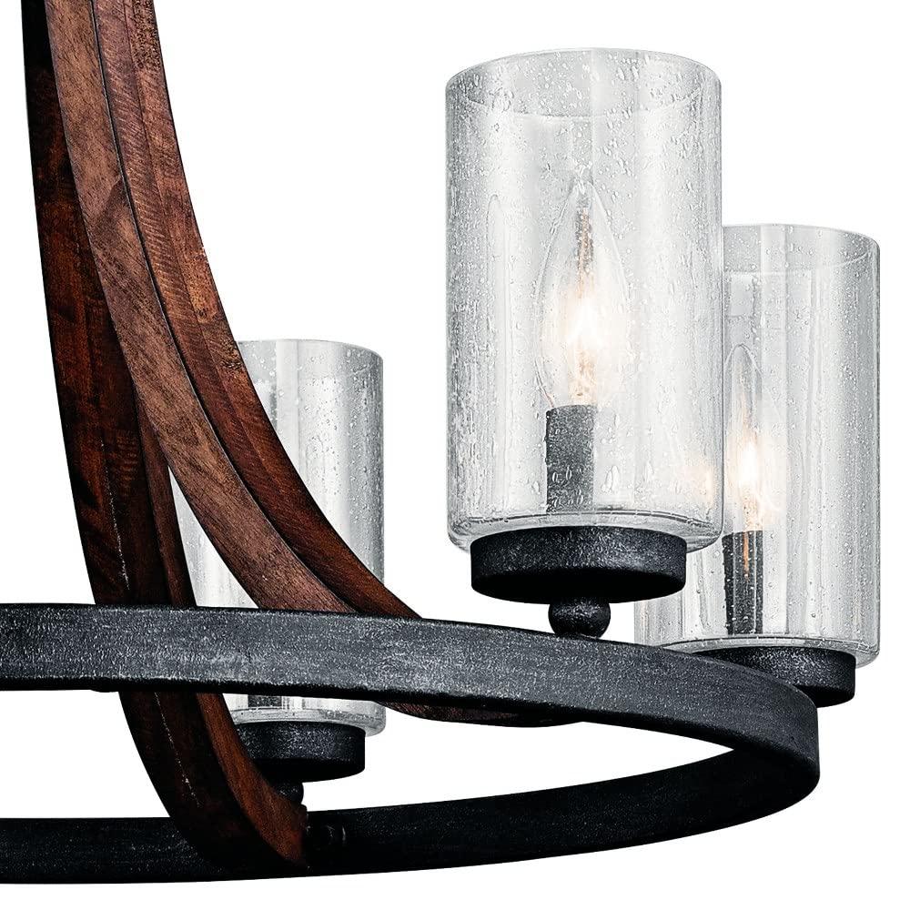 Kichler Lighting Grand Bank 6 - Light Chandelier in  Auburn Stained