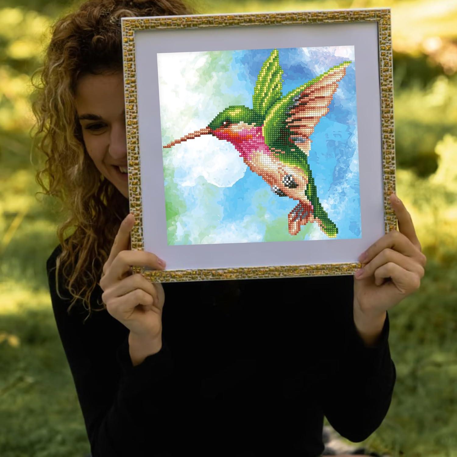 Diamond Dotz Miniature Magic Diamond Painting Kits for Adults - Diamond Art Kits a Relaxing Creative Craft Kit with Dotz Gems 11x11