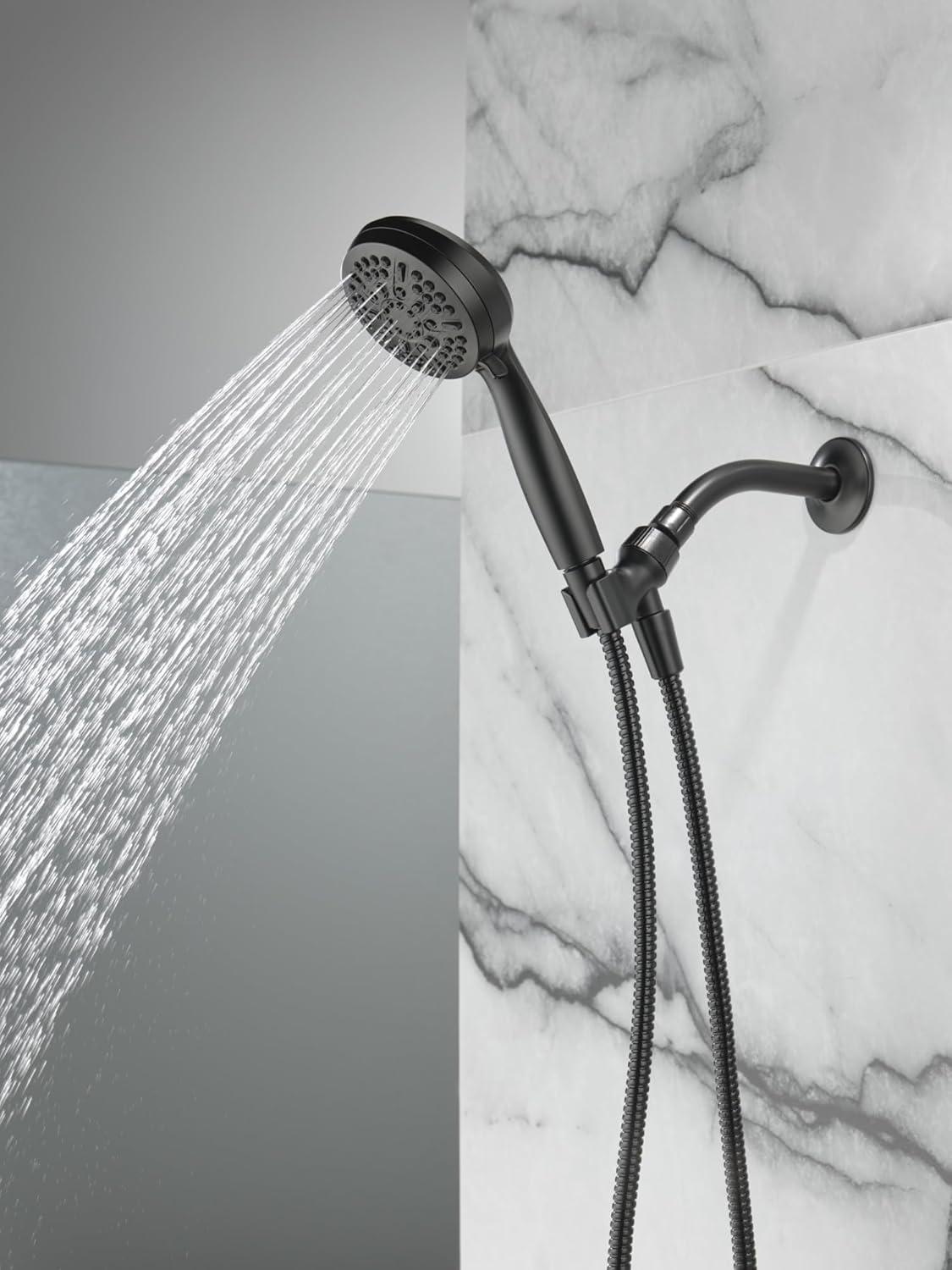 5-Spray Handheld Shower Head, Shower Head with Hose