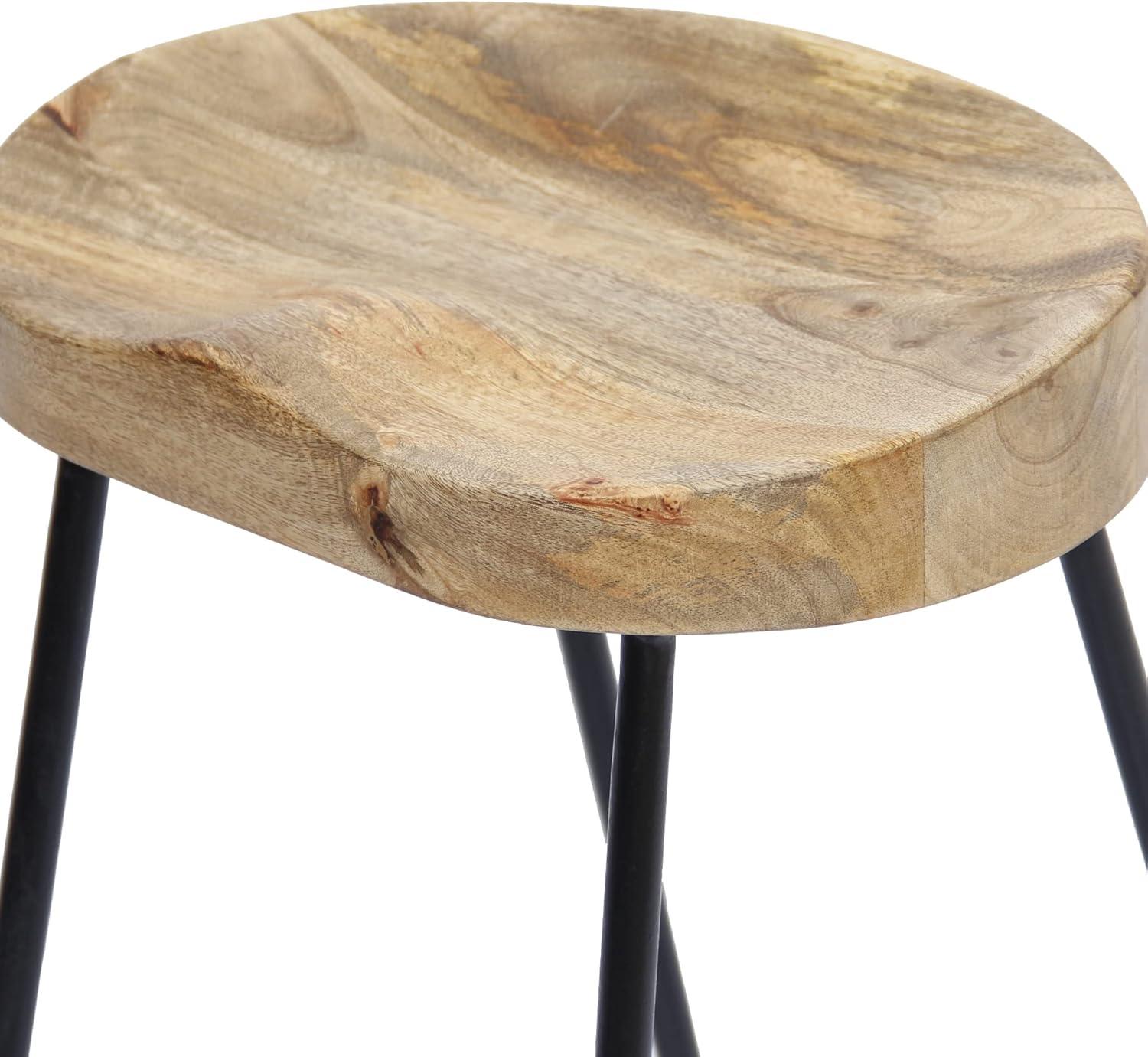 The Urban Port Counter Stool with Metal Frame