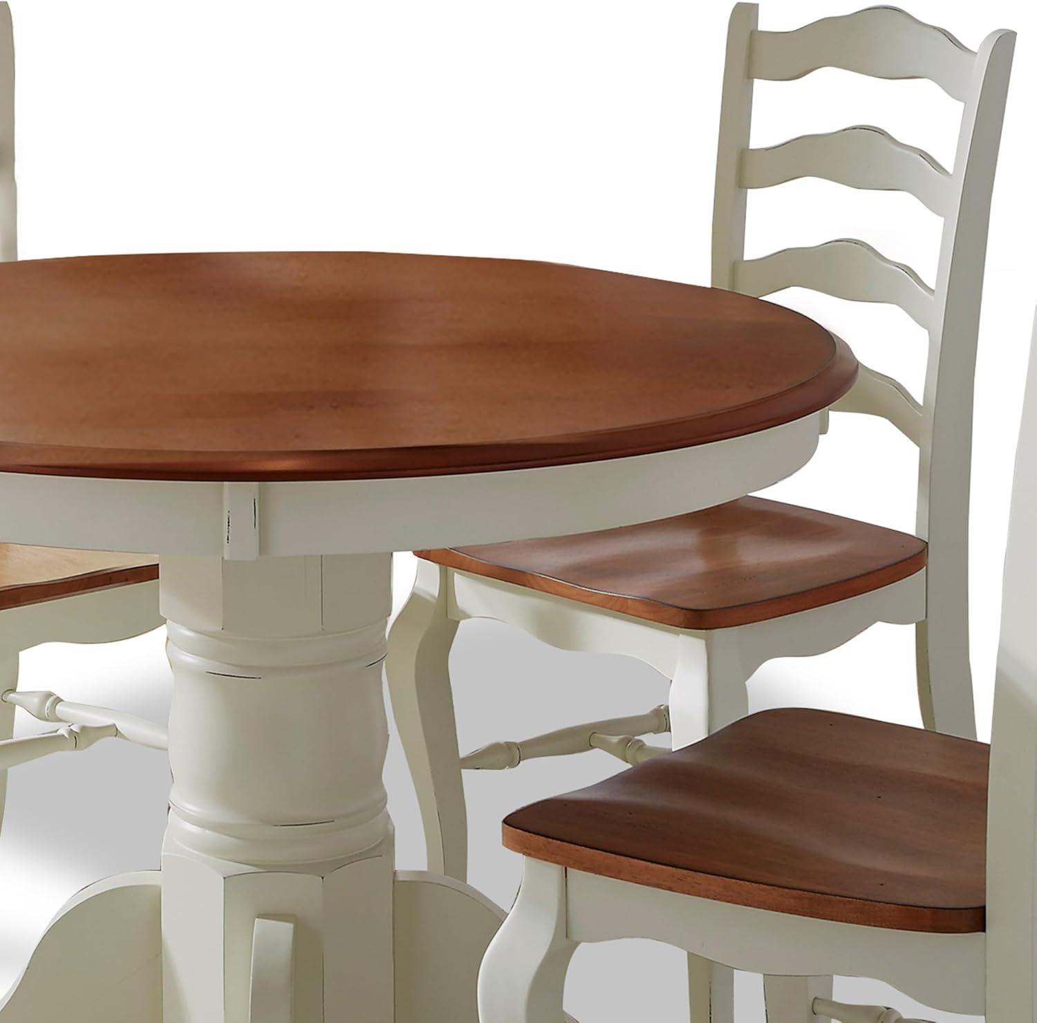 5pc French Countryside Dining Set Off White - Homestyles