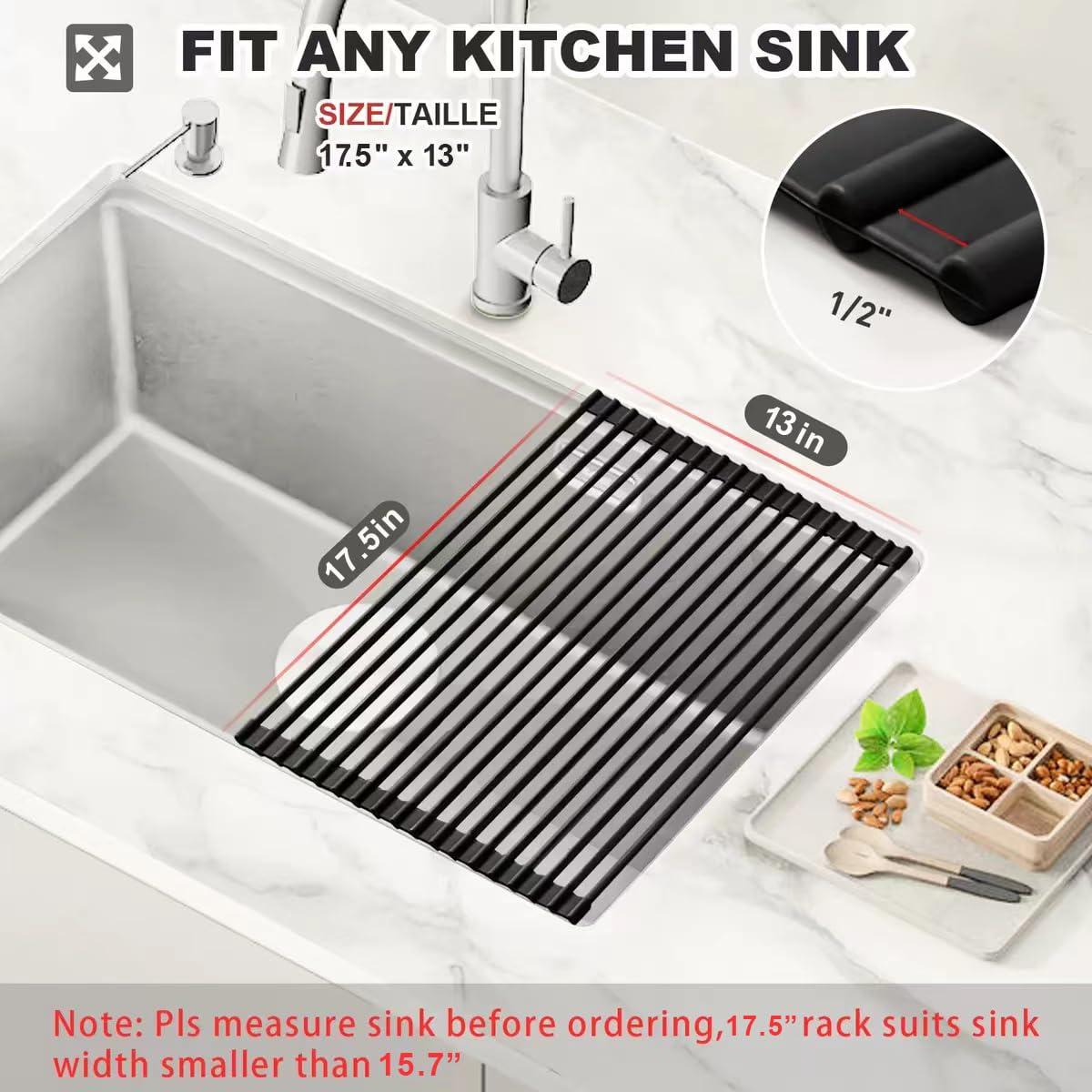 Kraus Kore Over the Sink Dish Rack