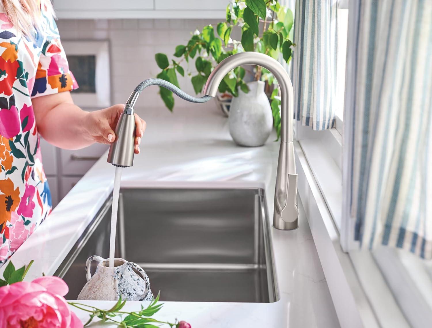 Haelyn Touchless Single-Handle Pull-Down Sprayer Kitchen Faucet with MotionSense Wave in Spot Resist Stainless