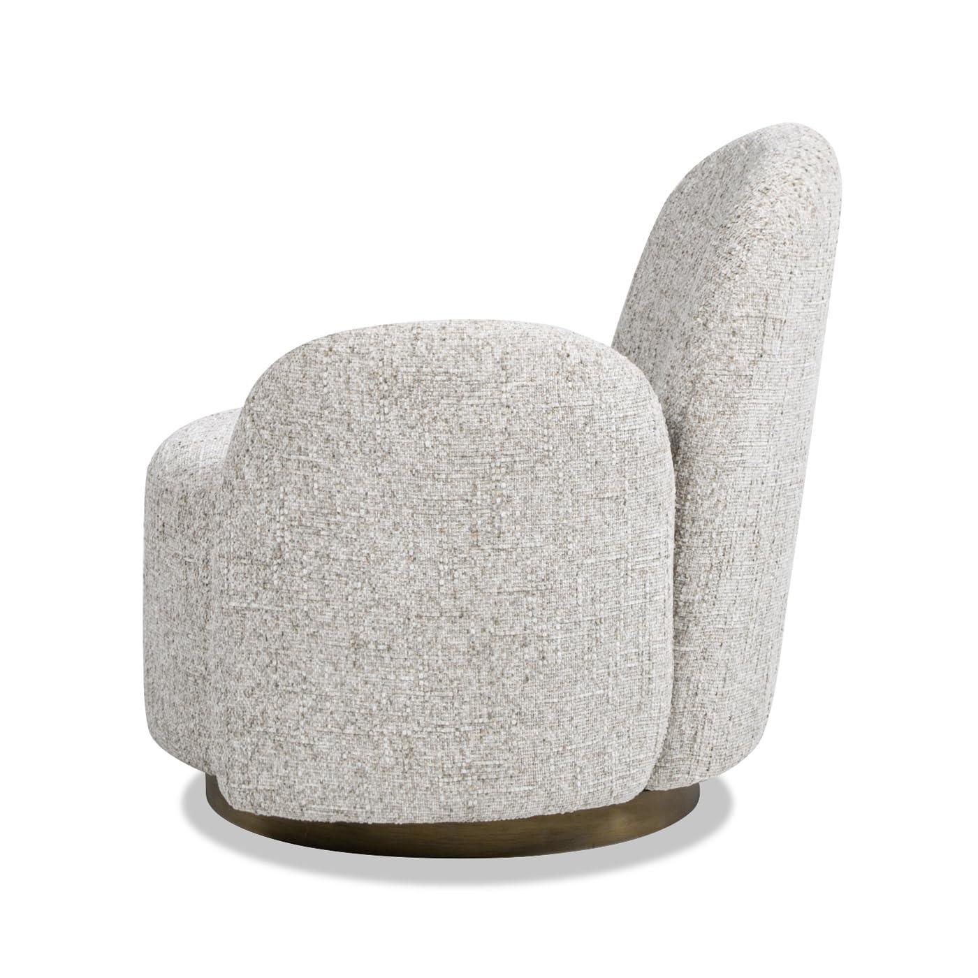 Jennifer Taylor Home Duo 31.5" RAF One-Arm Swivel Accent Chair