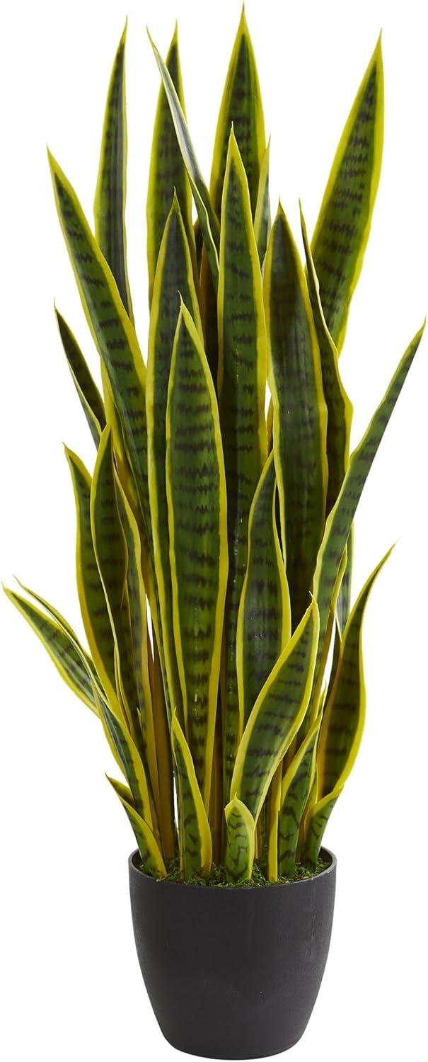 Nearly Natural 38-in Sansevieria Artificial Plant