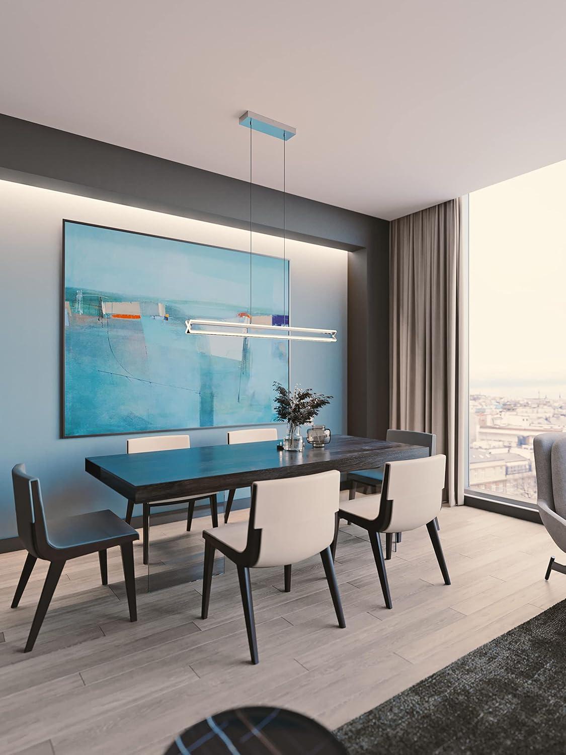 AFX - Cass - 38W 1 LED Linear Pendant In Modern Style-3.9 Inches Tall and 4.7