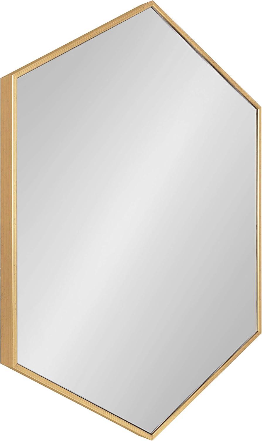 Rhodes Hexagon Wall Mirror - Kate & Laurel All Things Decor