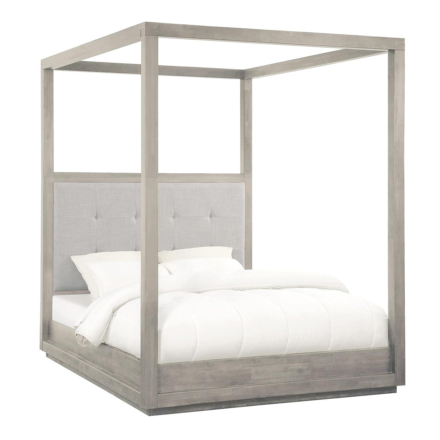 Herma Upholstered Canopy Bed