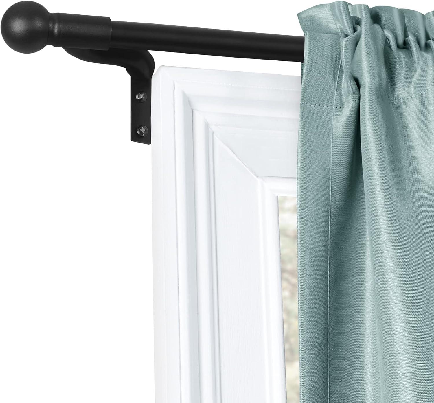 Doan Adjustable Single Curtain Rod