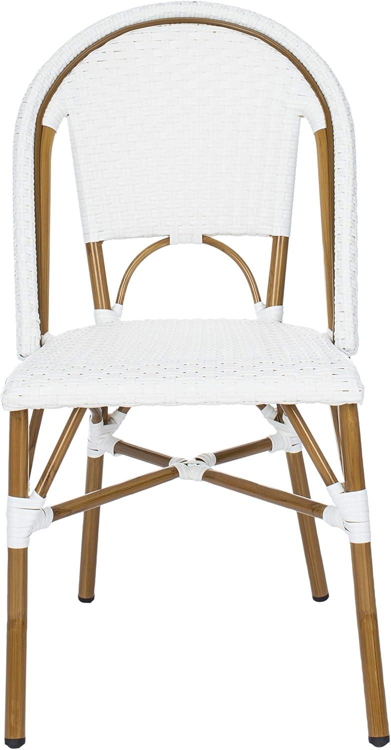 Salcha Indoor Outdoor French Bistro Side Chair (Set of 2)  - Safavieh