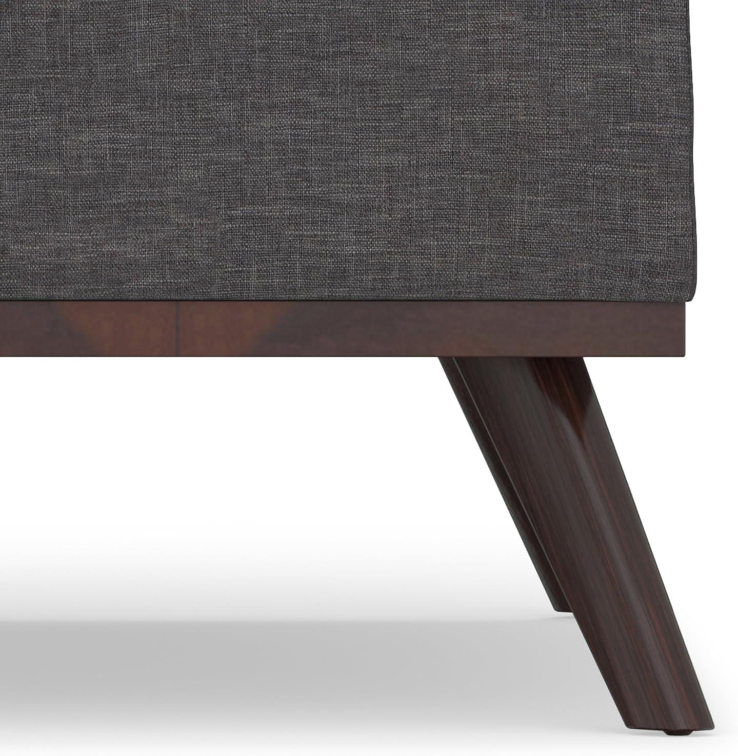 Simpli Home Owen Upholstered Ottoman