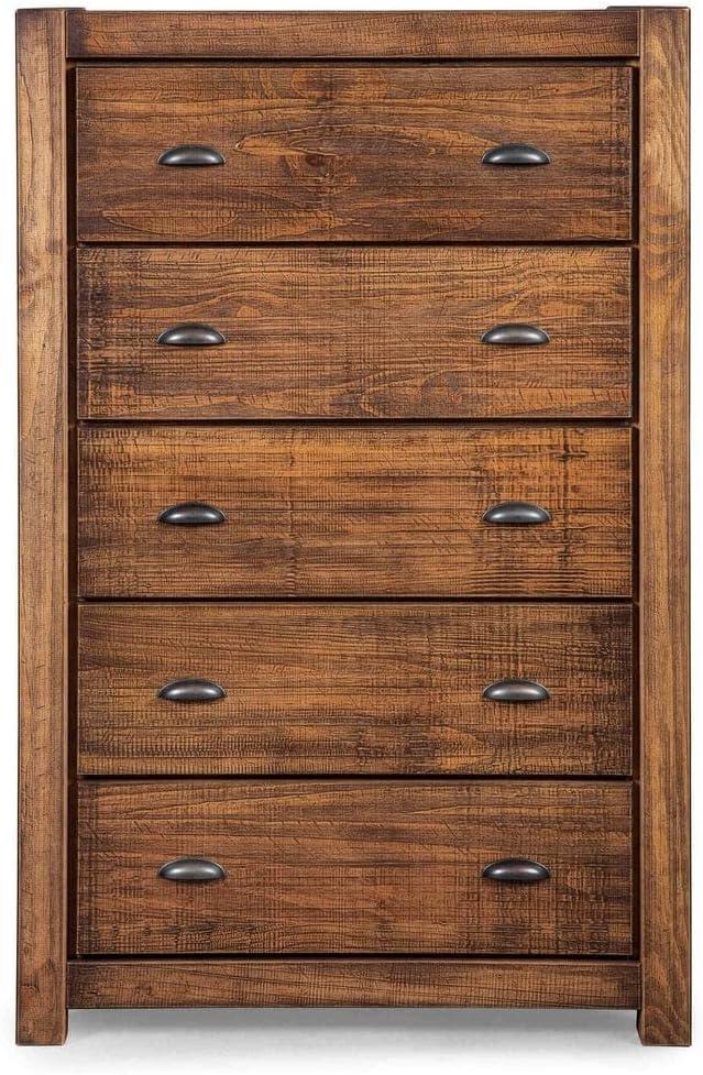 Montauk Solid Wood 32.5'' W 5 - Drawer Dresser