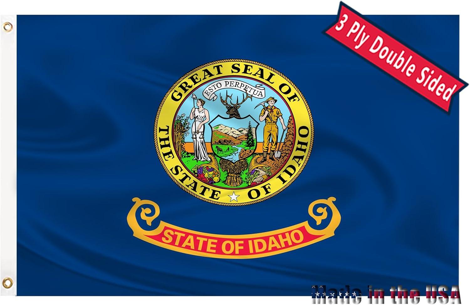 3x5 Idaho Flag 3 x 5 State Polyester Flag 3x5 Foot