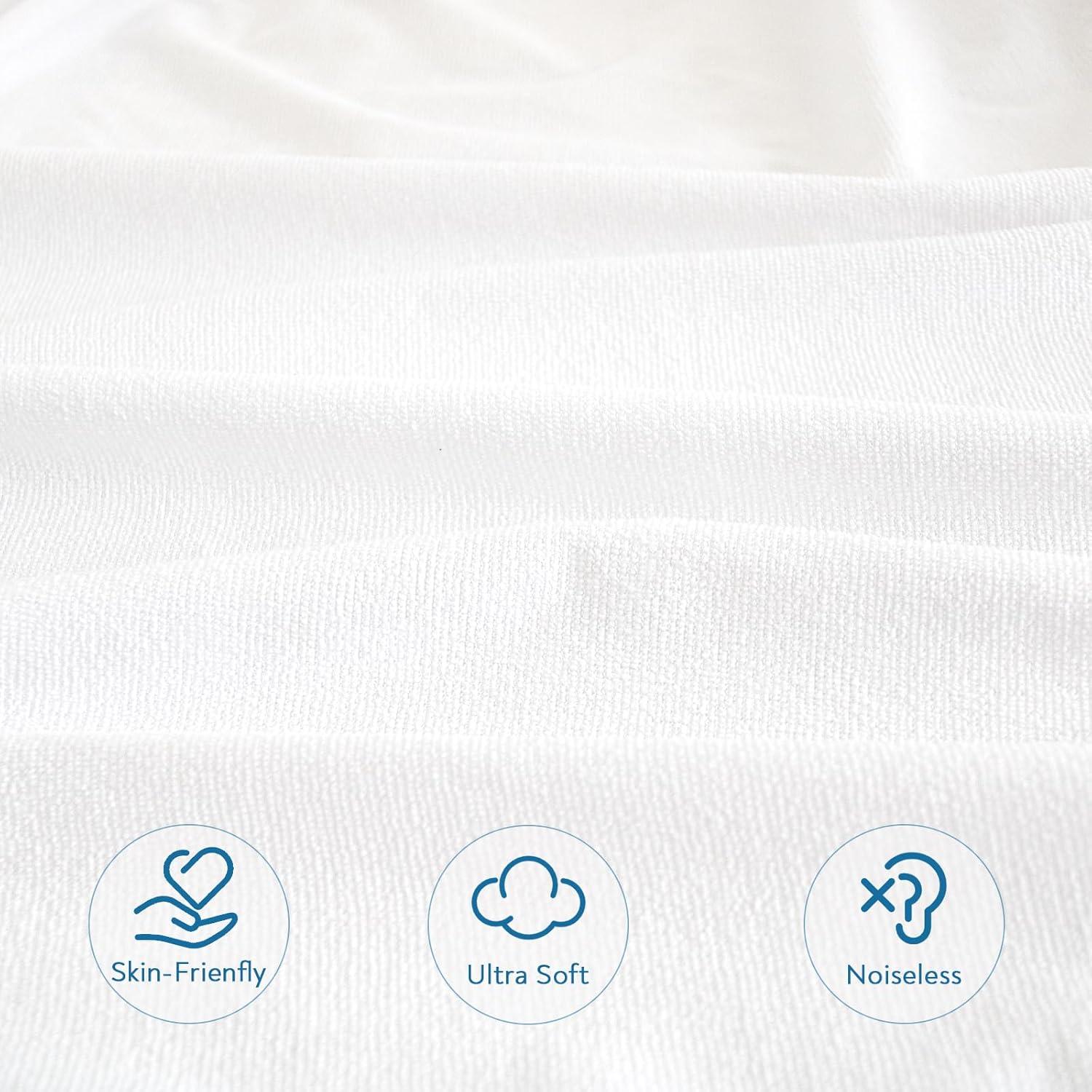 SPRINGSPIRIT Terry Mattress Protector Cover Waterproof