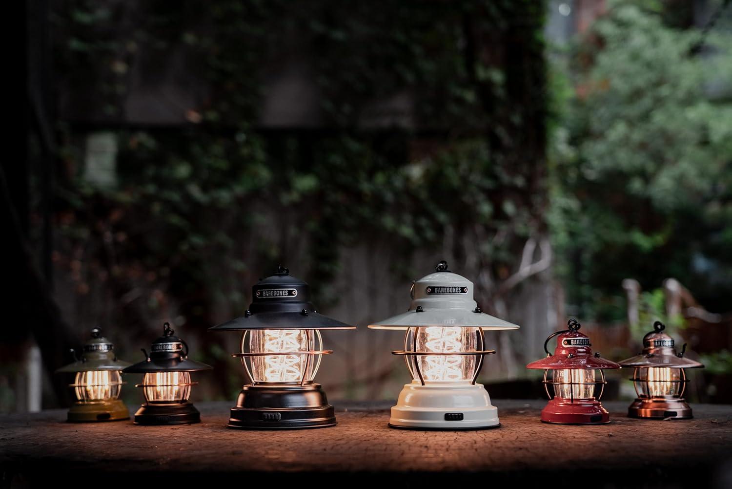 Barebones Outpost Lantern, Antique Bronze