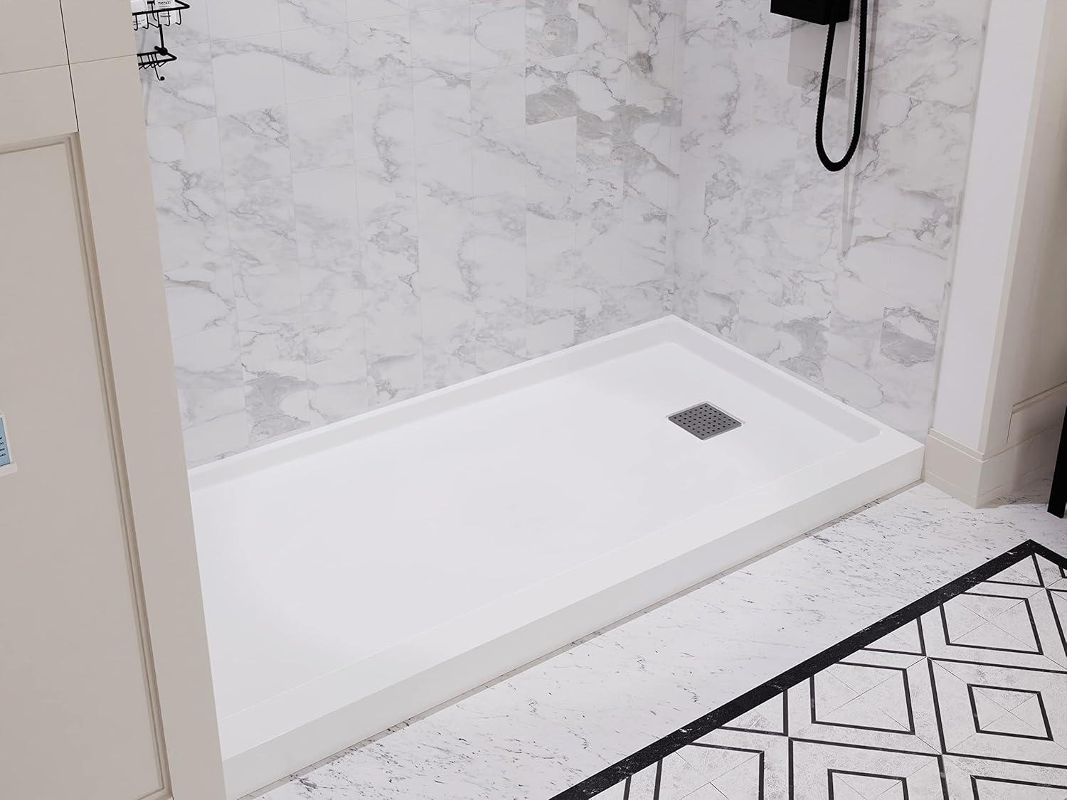 30'' W 60'' D Rectangular Triple Shower Base