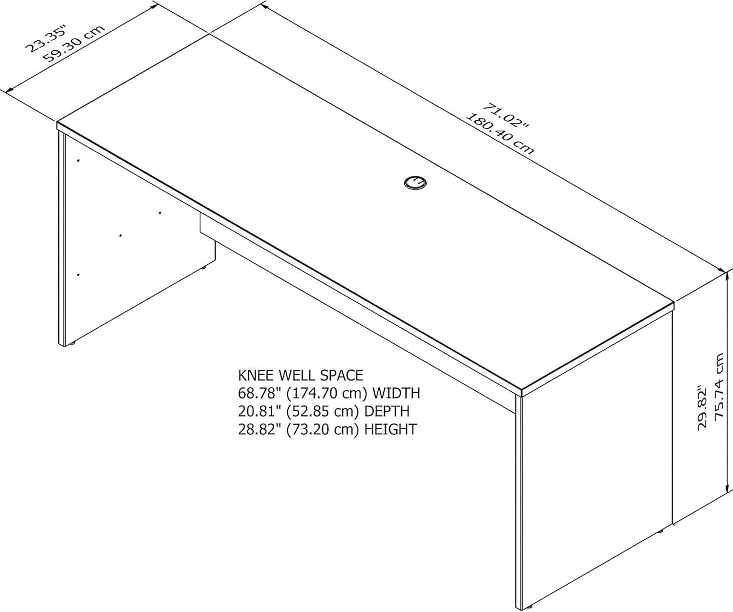 Office 500 72'' Desk