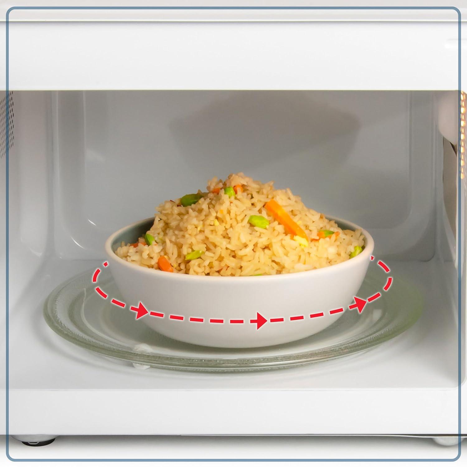 Nostalgia Retro Countertop Microwave 1.1 Cu Ft & 1000 Watt NRMO11PK6A