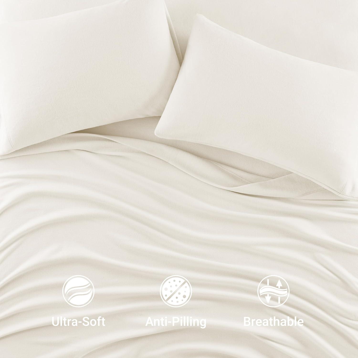 Madison Park Micro Fleece Sheet Set & Reviews | Wayfair