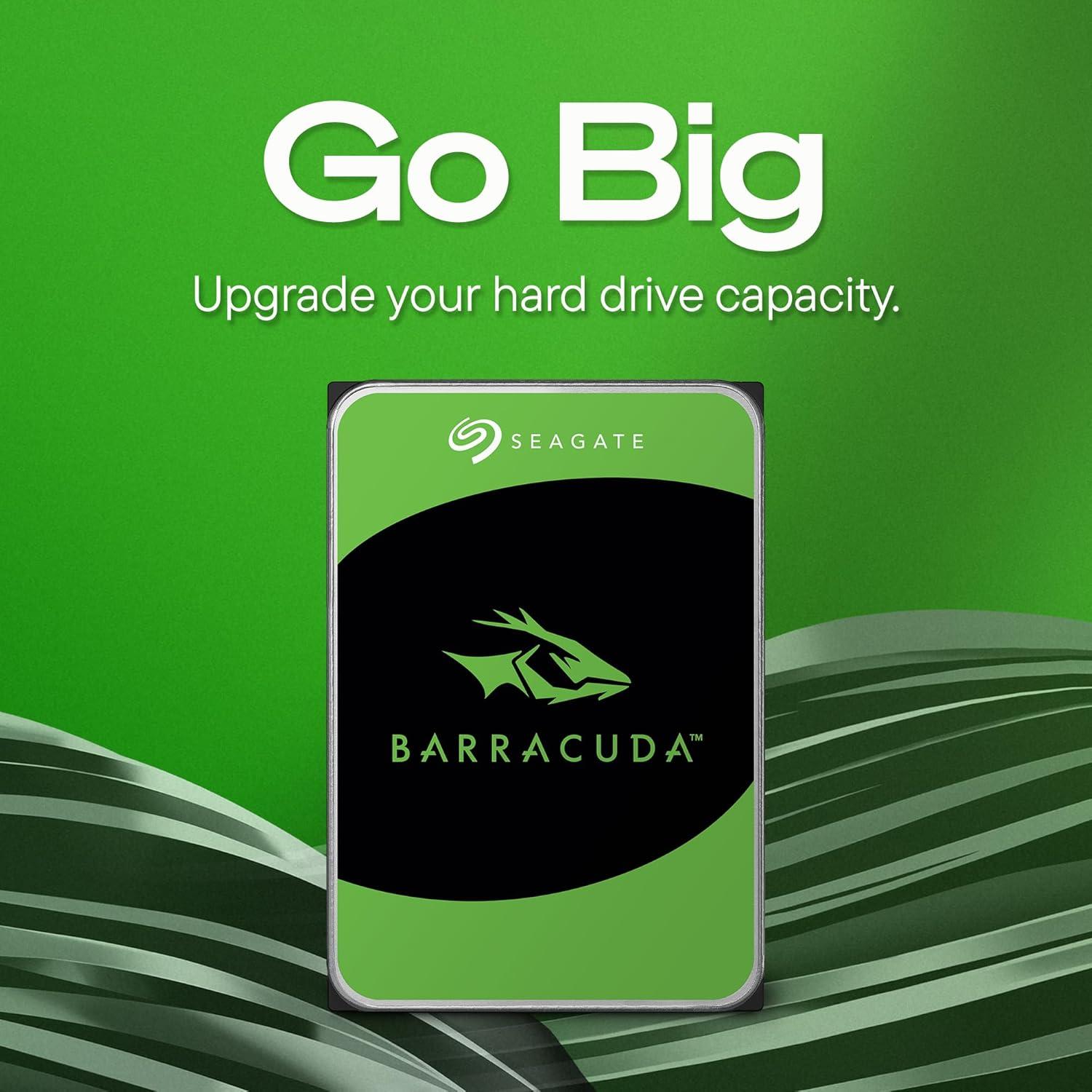 Seagate BarraCuda ST2000DM008 2TB 7200 RPM 256MB Cache SATA 6.0Gb/s 3.5" Hard Drive Bare Drive