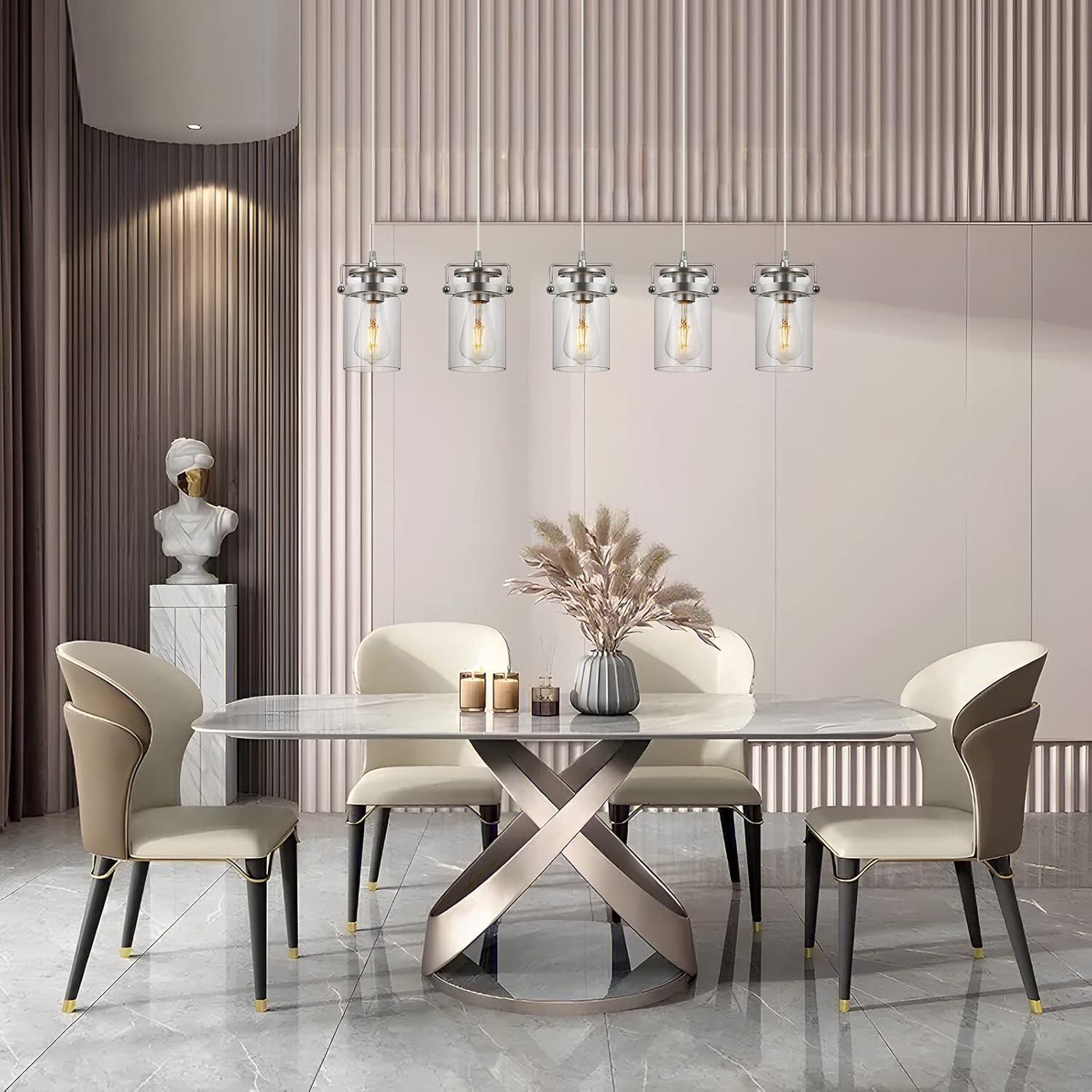 Latitude Run® Lizvet 5 - Light Kitchen Island Pendant