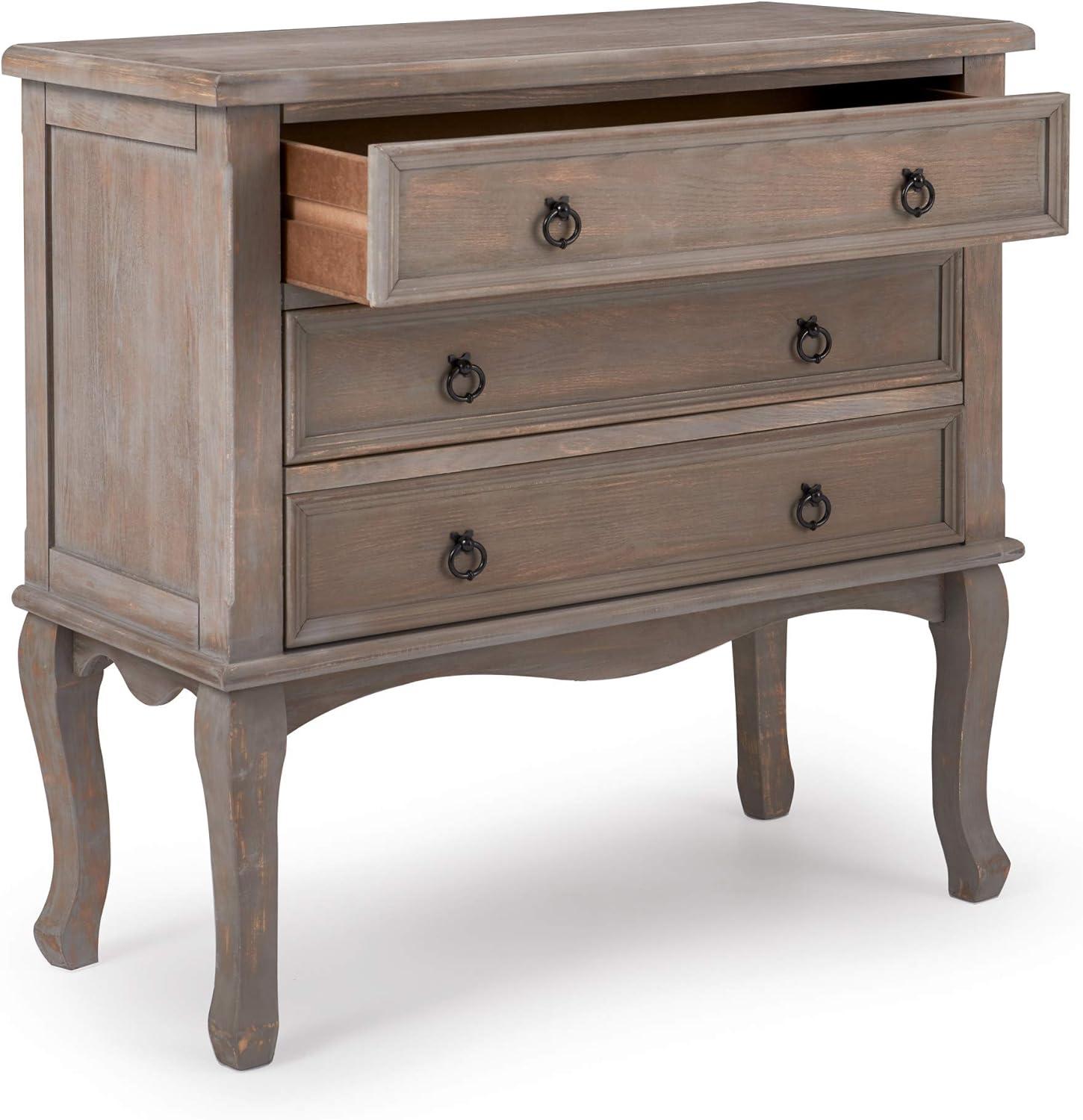 ClickDecor ClickDecor Thomas Antique Country Style Dresser Chest with 3-Drawers