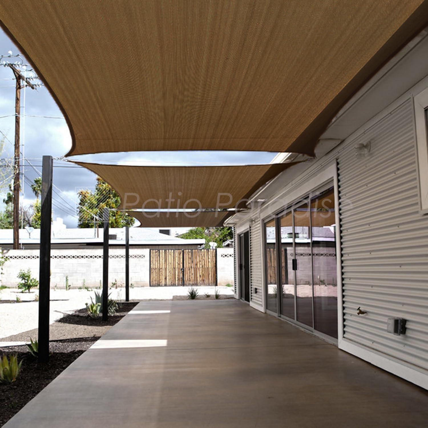 Royal Shade Royal Shade Rectangle 200 GSM Sun Shade Sail