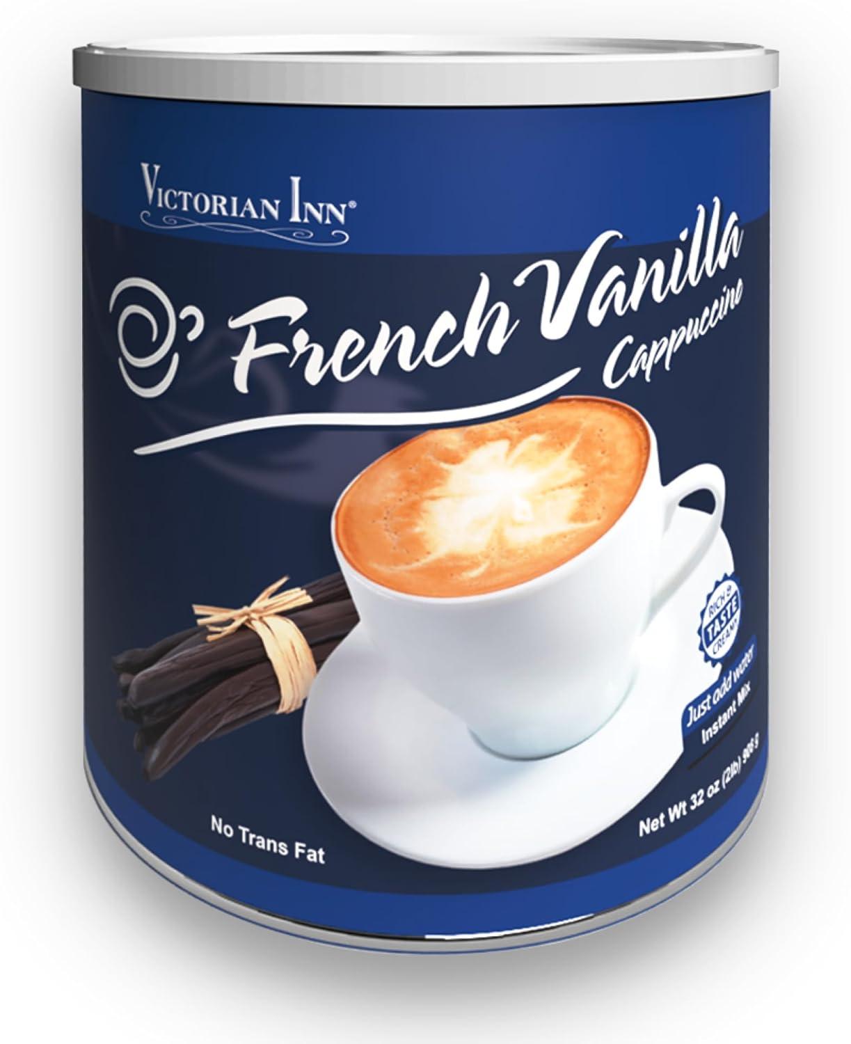 Victorian Inn French Vanilla Instant Cappuccino Mix, 32 oz