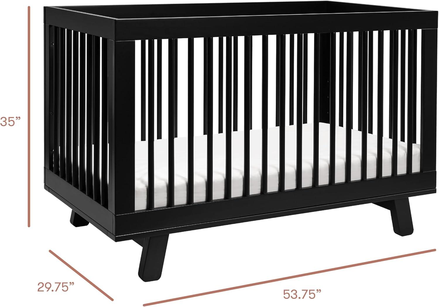Hudson 3-in-1 Convertible Crib