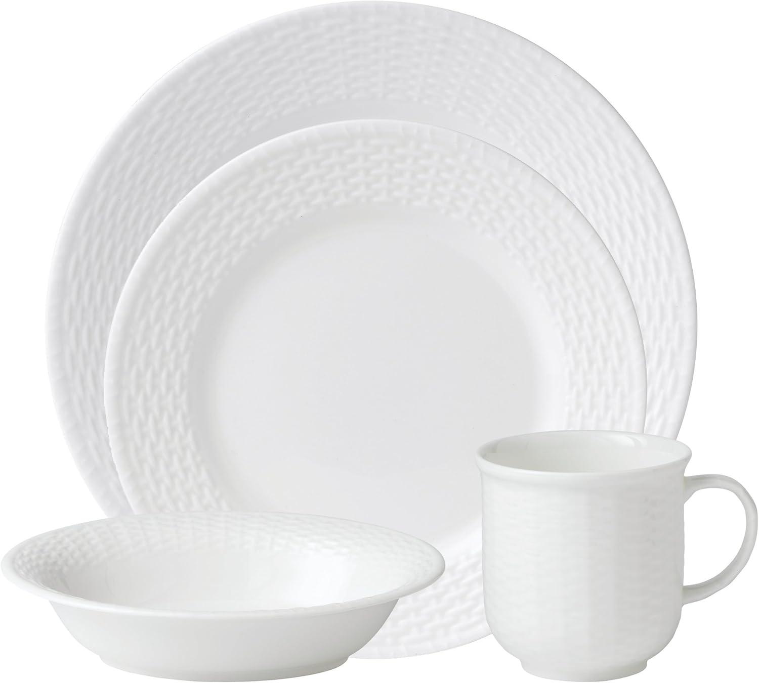 Wedgwood Nantucket Basket 10.8" Bone China Dinner Plate & Reviews | Wayfair