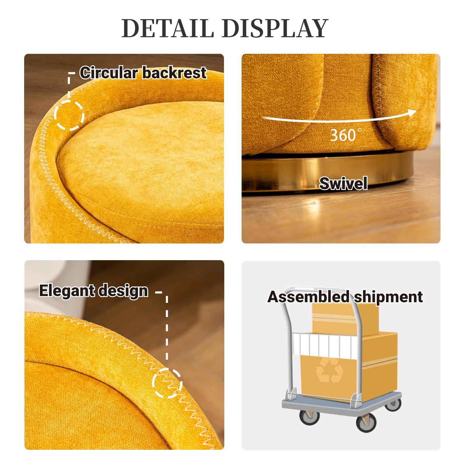 Mercer41 Juriana Metal Accent Stool Swivel Vanity Ottoman & Reviews | Wayfair