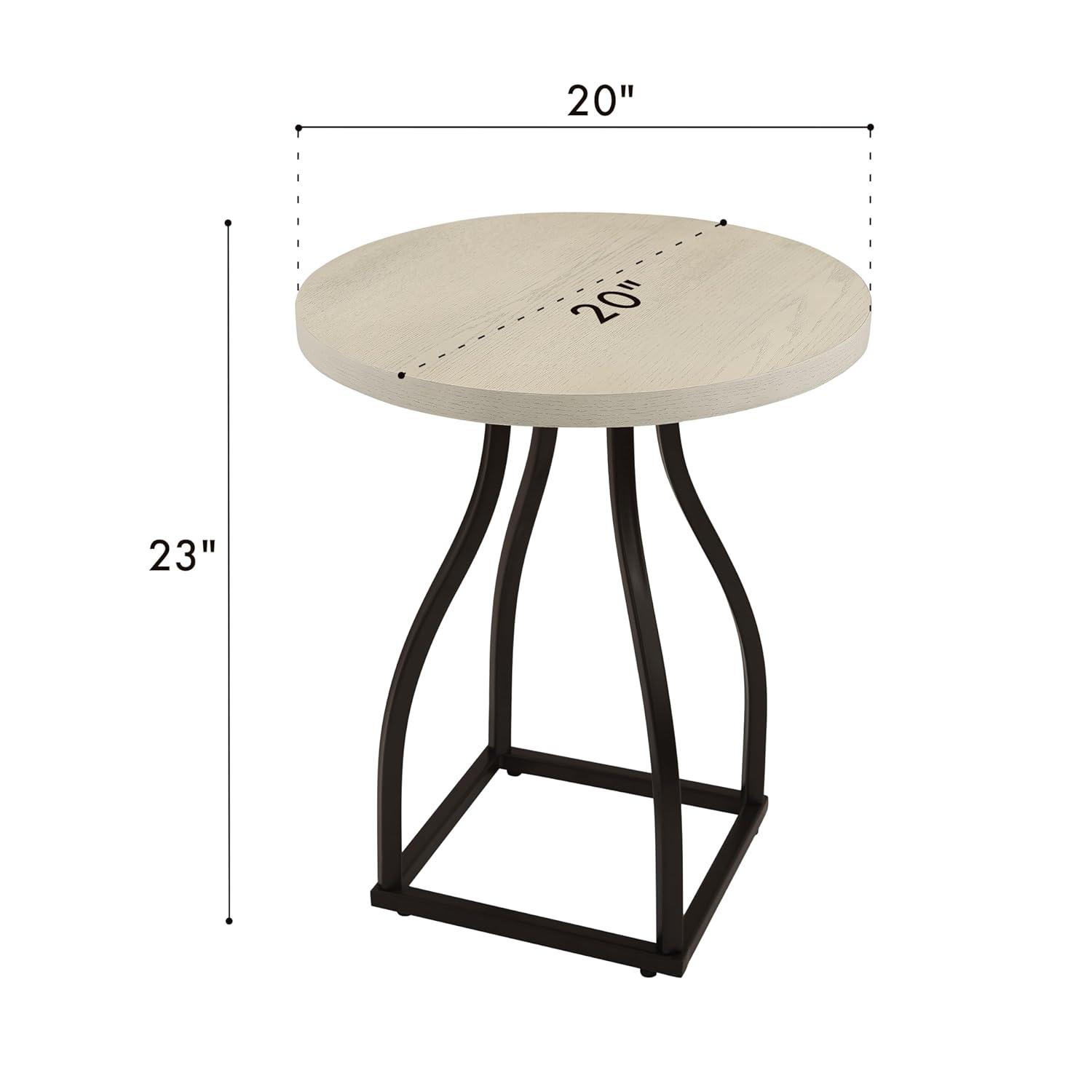 HomePop Lindsay Tray Top End Table