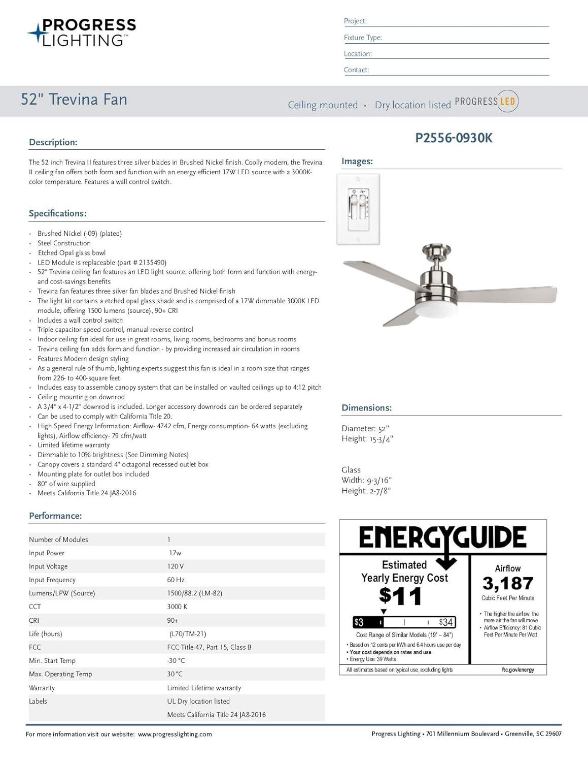Balwant 52'' Ceiling Fan with LED Lights