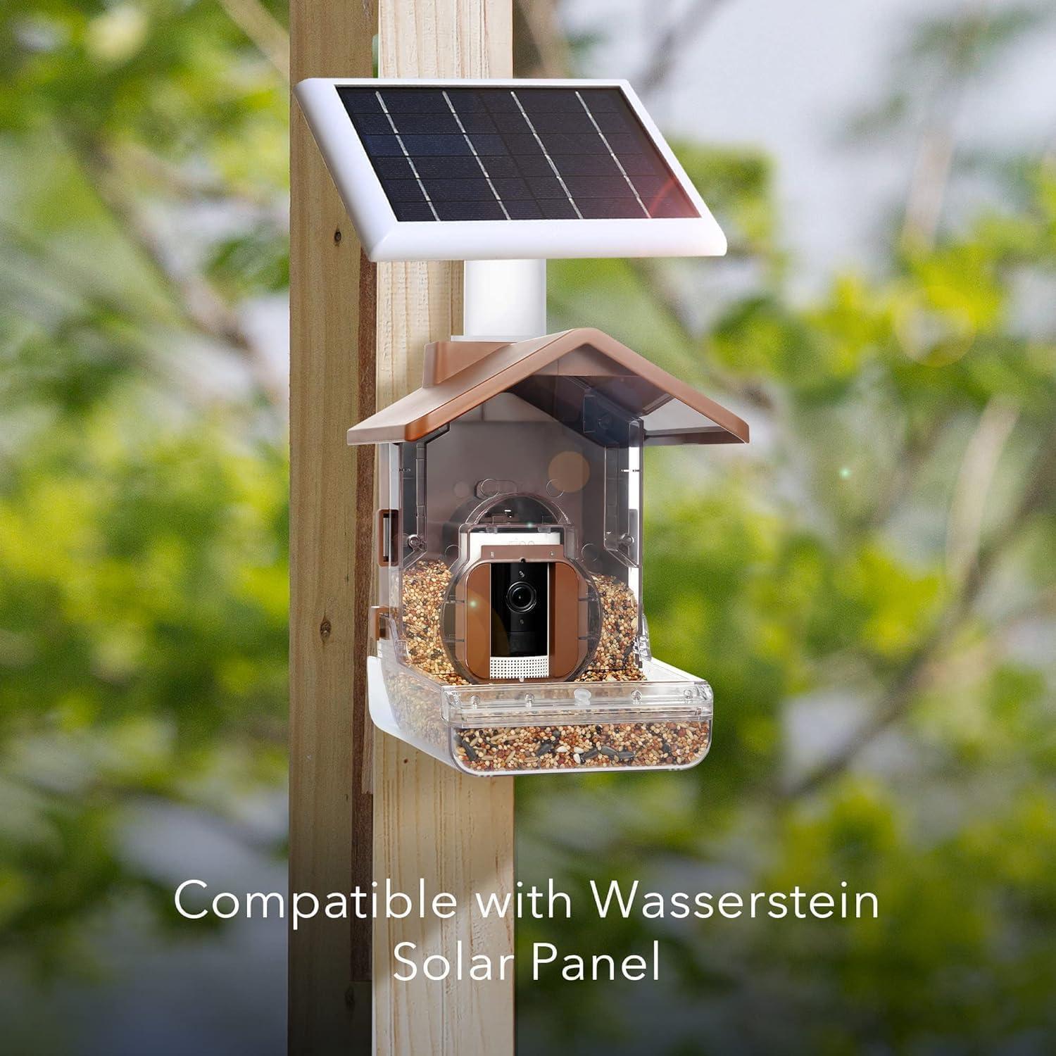 Wasserstein Bird Feeder Camera Case Compatible with Blink, Wyze, and Ring Cam - Bird Feeder for Bird Watching with Your Security Cam - (Camera NOT Included)