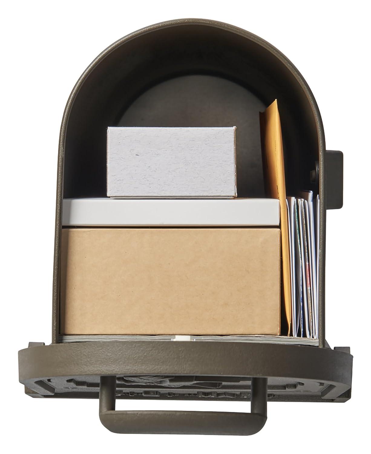 JASODI Large, Textured Bronze， Front Only, Security: Non-Locking