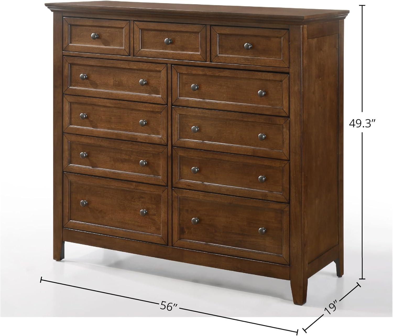 Intercon San Mateo 11-Drawer Gentlemen's Chest, Tuscan