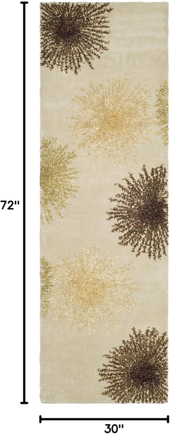 Soho SOH712 Hand Tufted Runner Rug - Rust/Multi - 2'6"x6' - Safavieh.