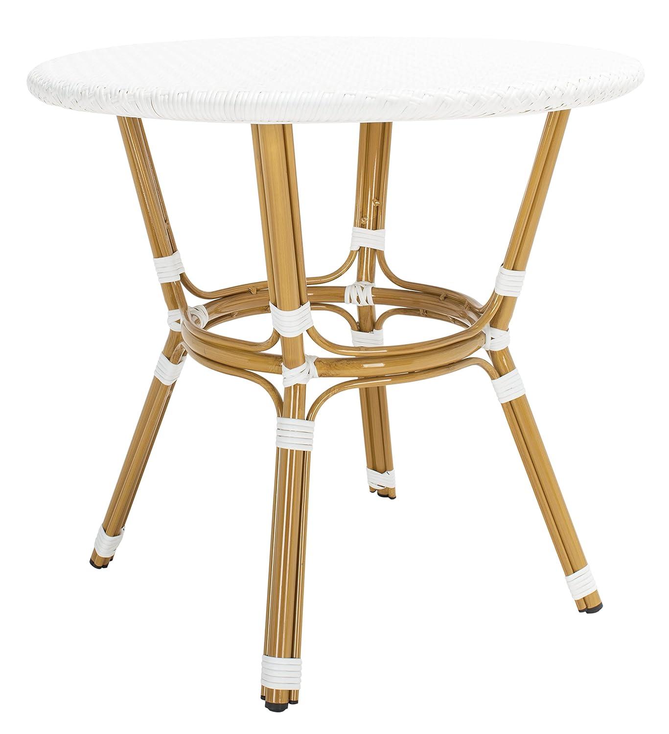 Sidford Bistro Table - Indoor/Outdoor - PAT4012 - White - Safavieh