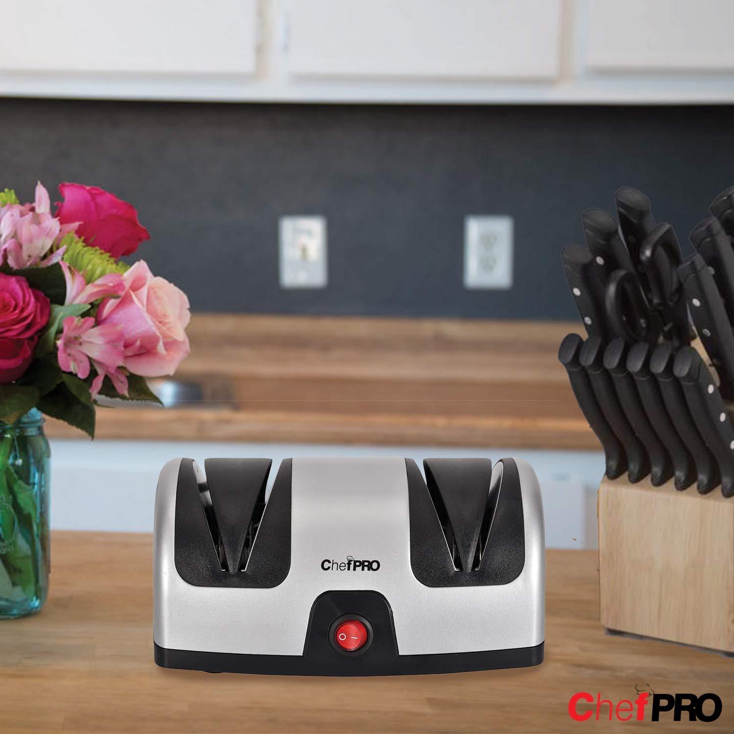 Chef Pro Chef Pro 2 Stages Electric Knife Sharpener