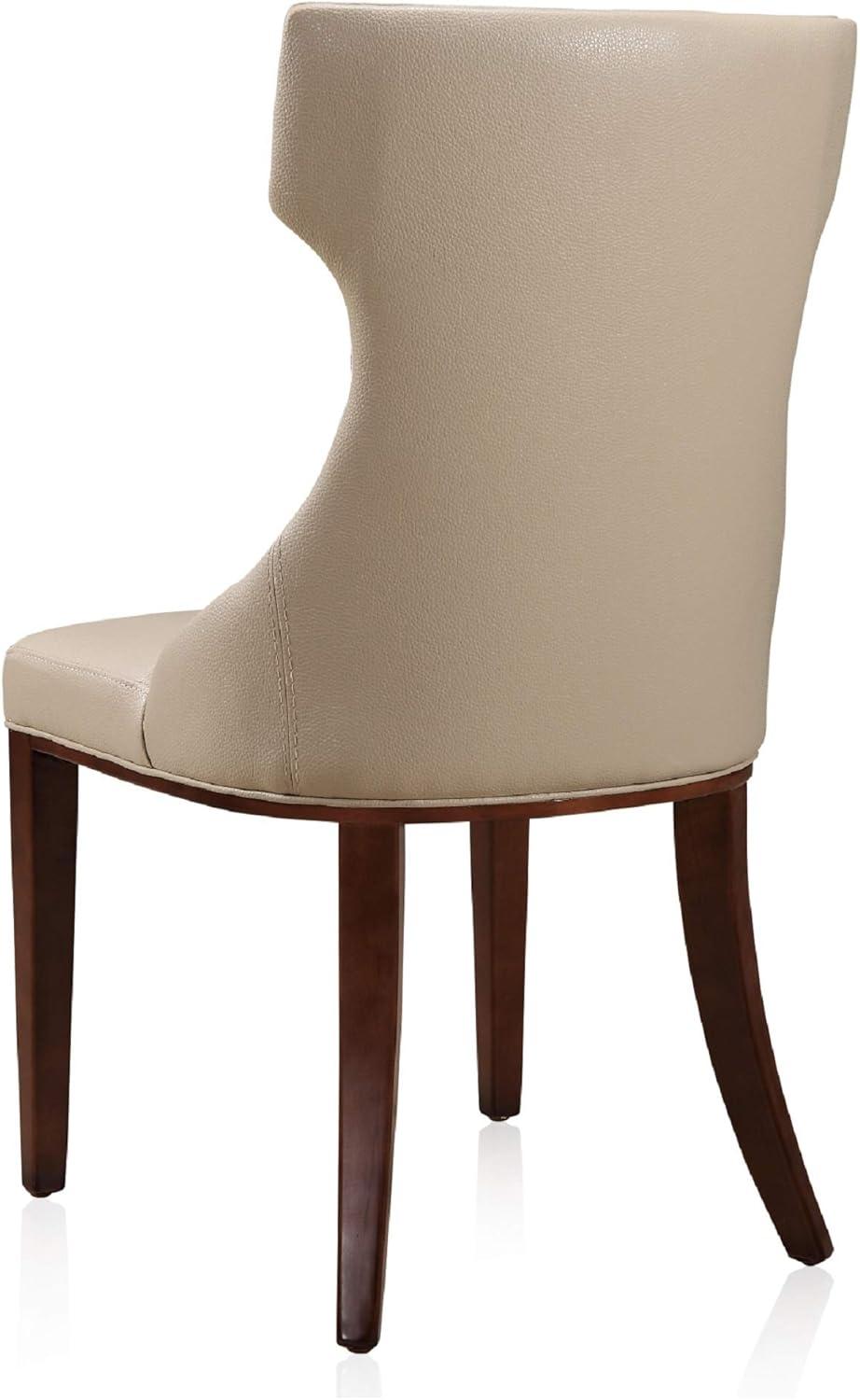 Rosdorf Park Reine Upholstered Wing Back Side chair (Set of 2)