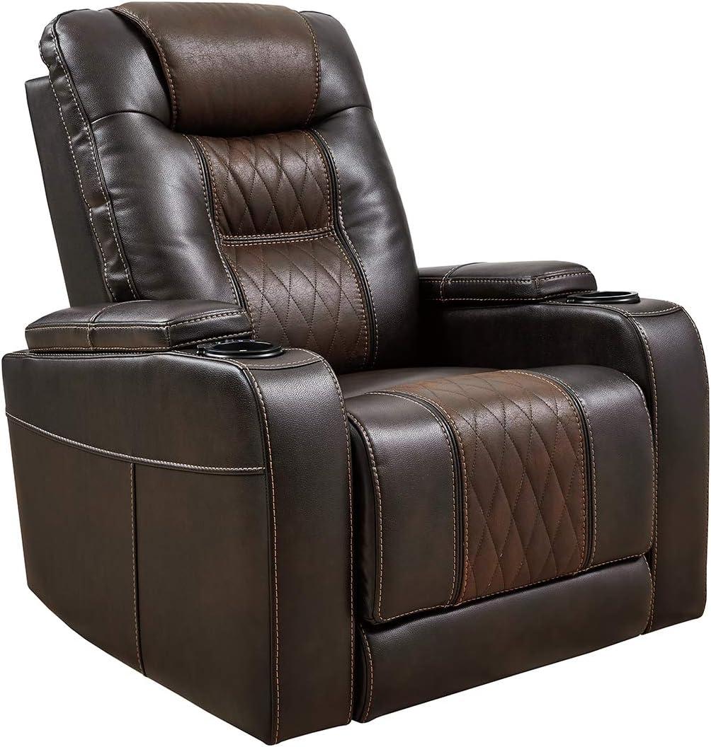 Signature Design by Ashley Composer Power Recliner in Brown