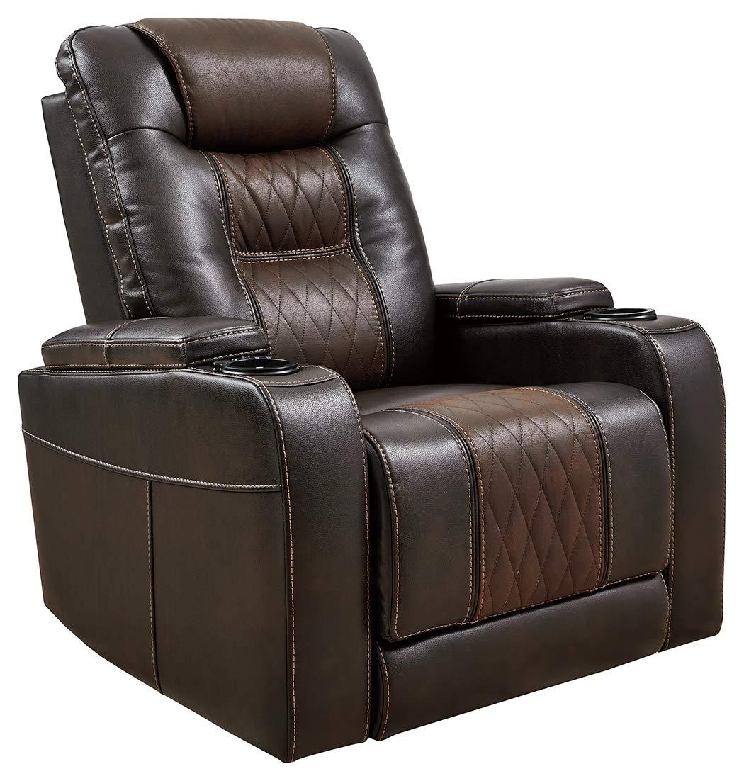 Signature Design by Ashley Composer Power Recliner in Brown
