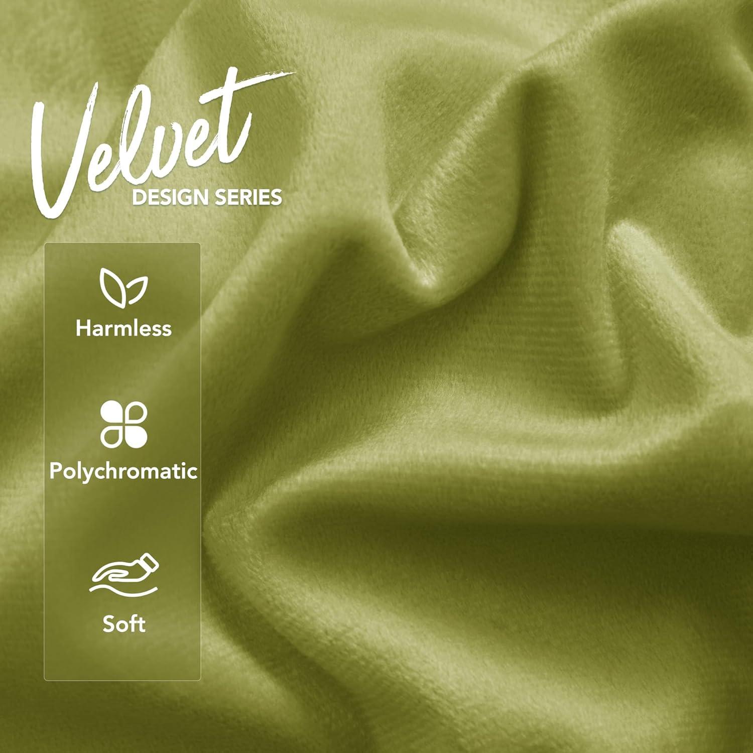 Velvet Reversible Pillow Cover