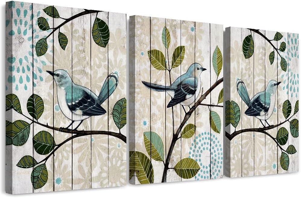 Canvas Wall Art For Living Room Family Wall Decor For Bedroom Kitchen Decor Artwork Abstract Leaves Painting Fashion Office Wall Pictures Poster Prints Bathroom Home Decorations 12" X 16" 3 Pieces
